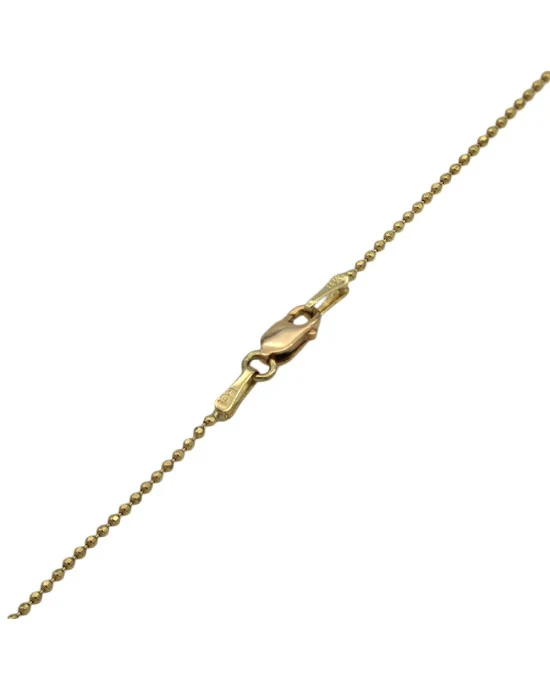 Sapphire and Diamond Station Necklace in Yellow Gold - Image 2