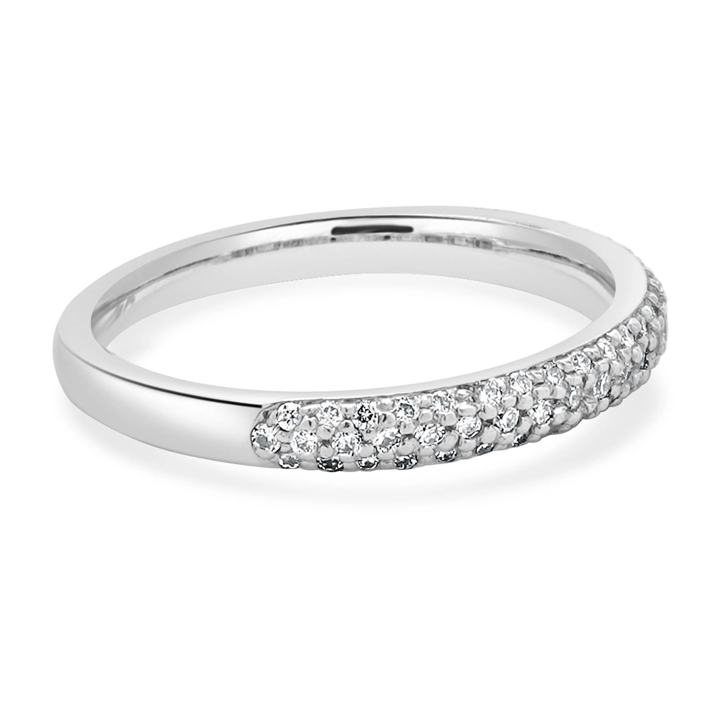 Scott Kay Palladium Pave Diamond Band - Image 3