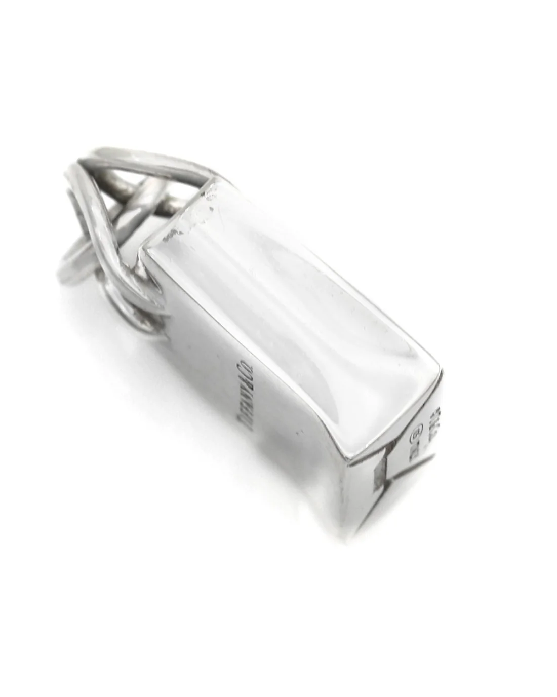 Shopping Bag Charm in Sterling Silver - Image 2