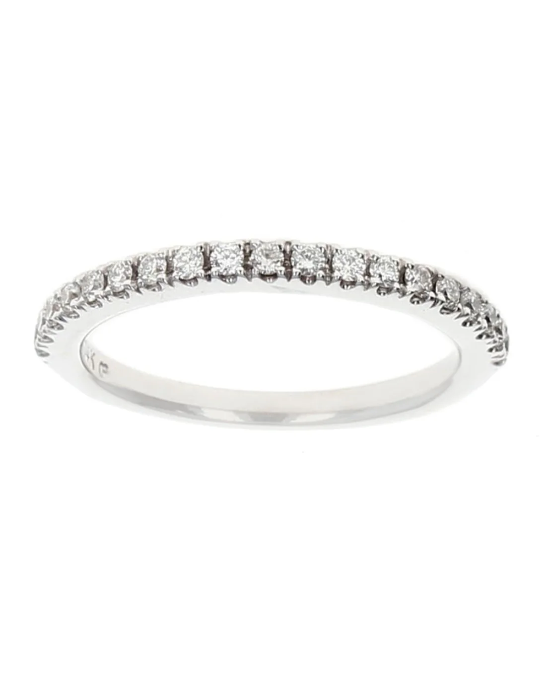 Single Row Diamond Band Ring - Image 2