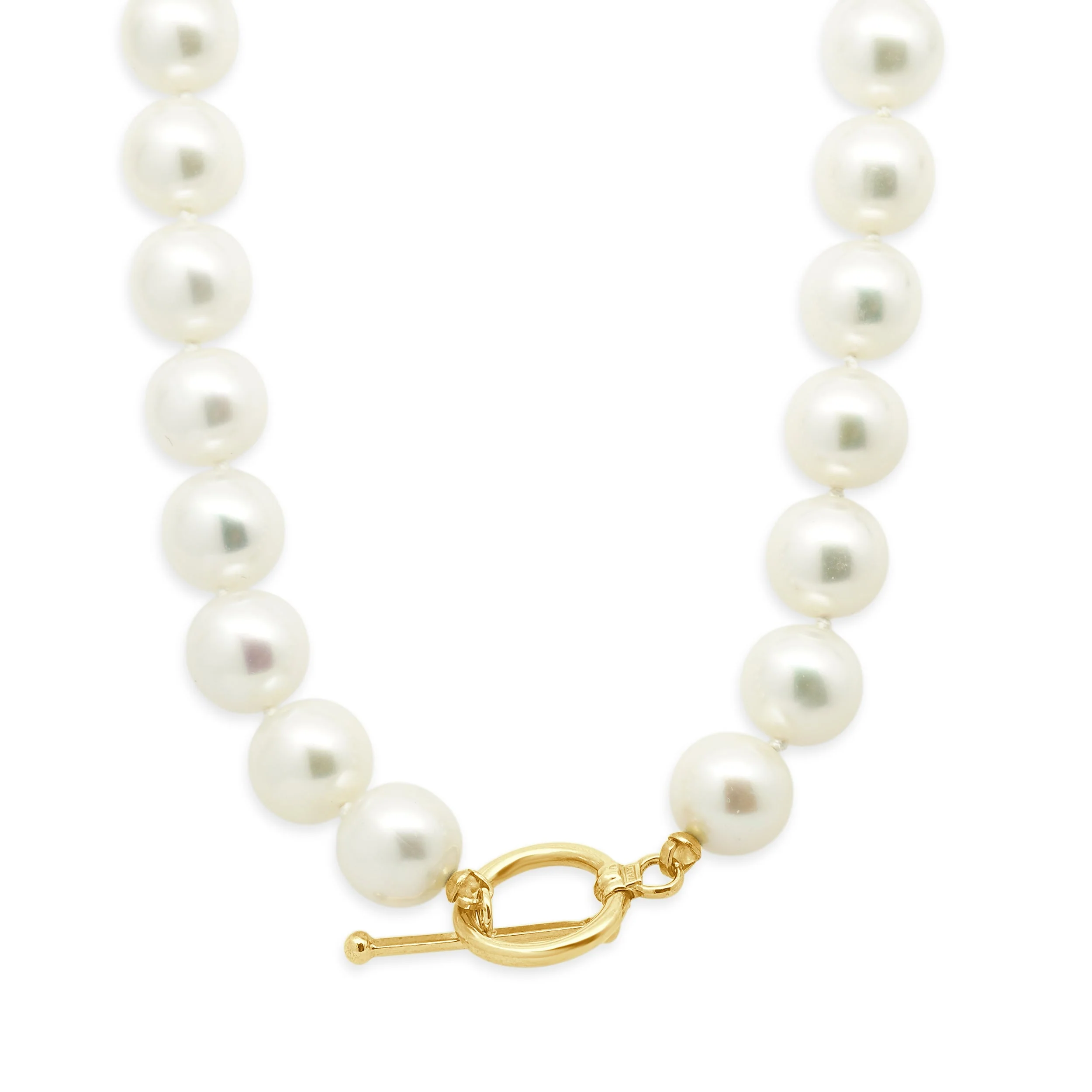South Sea Pearl Strand with 14K Yellow Gold Closure