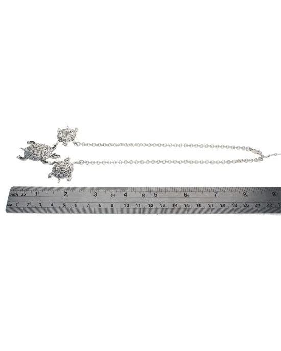 Southwestern Relios Roderick Tenorio Sterling Silver Turtles Necklace - Image 4