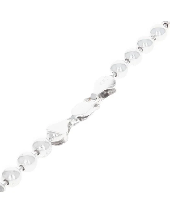 Sterling Silver Ball Necklace - Image 2