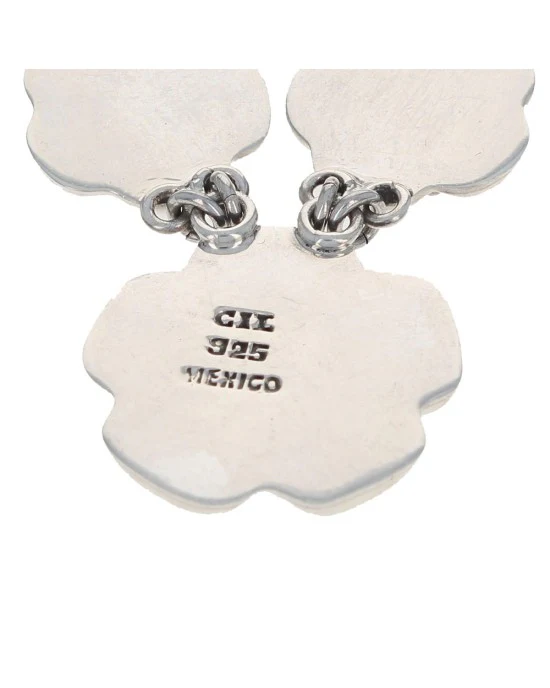 Sterling Silver Flowers Necklace - Image 3