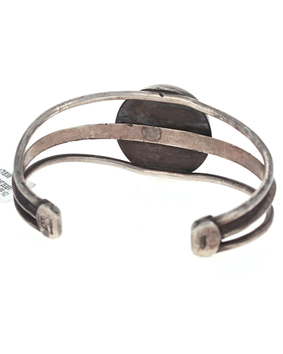 SWD Sterling Silver Desert Landscape Scene Cuff Bracelet - Image 2