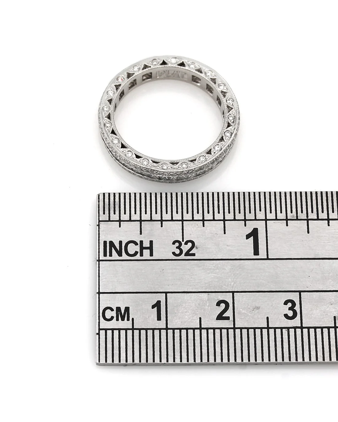 Tacori Diamond Eternity Band in Platinum - Image 3