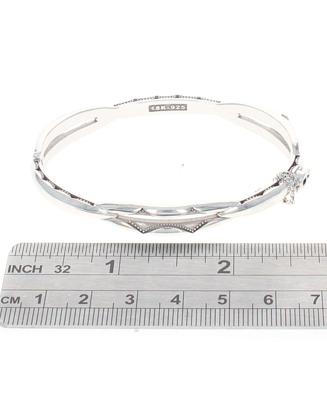 Tacori Promise Bracelet with Key in Silver - Image 3