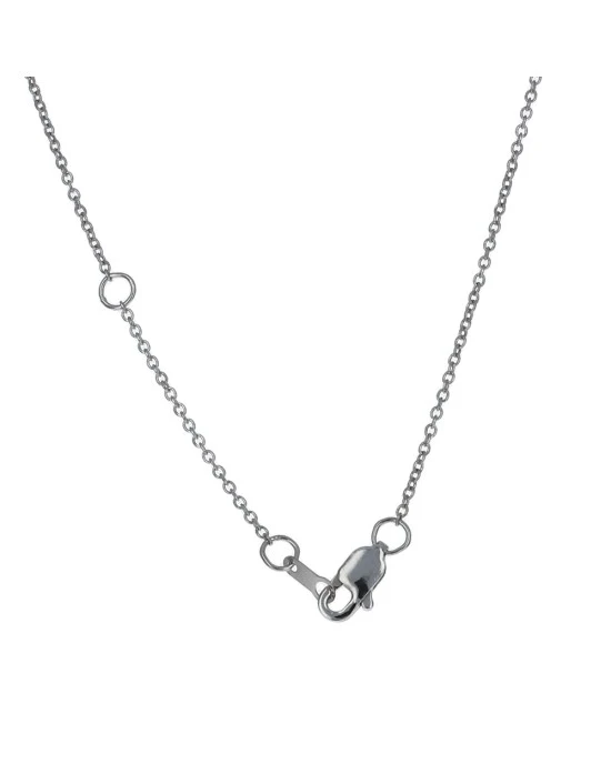 Tanzanite and Diamond Drop Necklace - Image 2