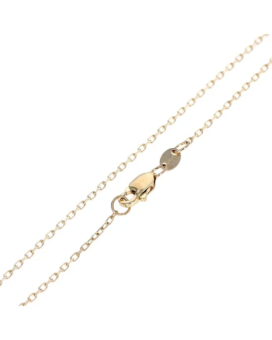 Tanzanite and Diamond Flower Drop Necklace - Image 2