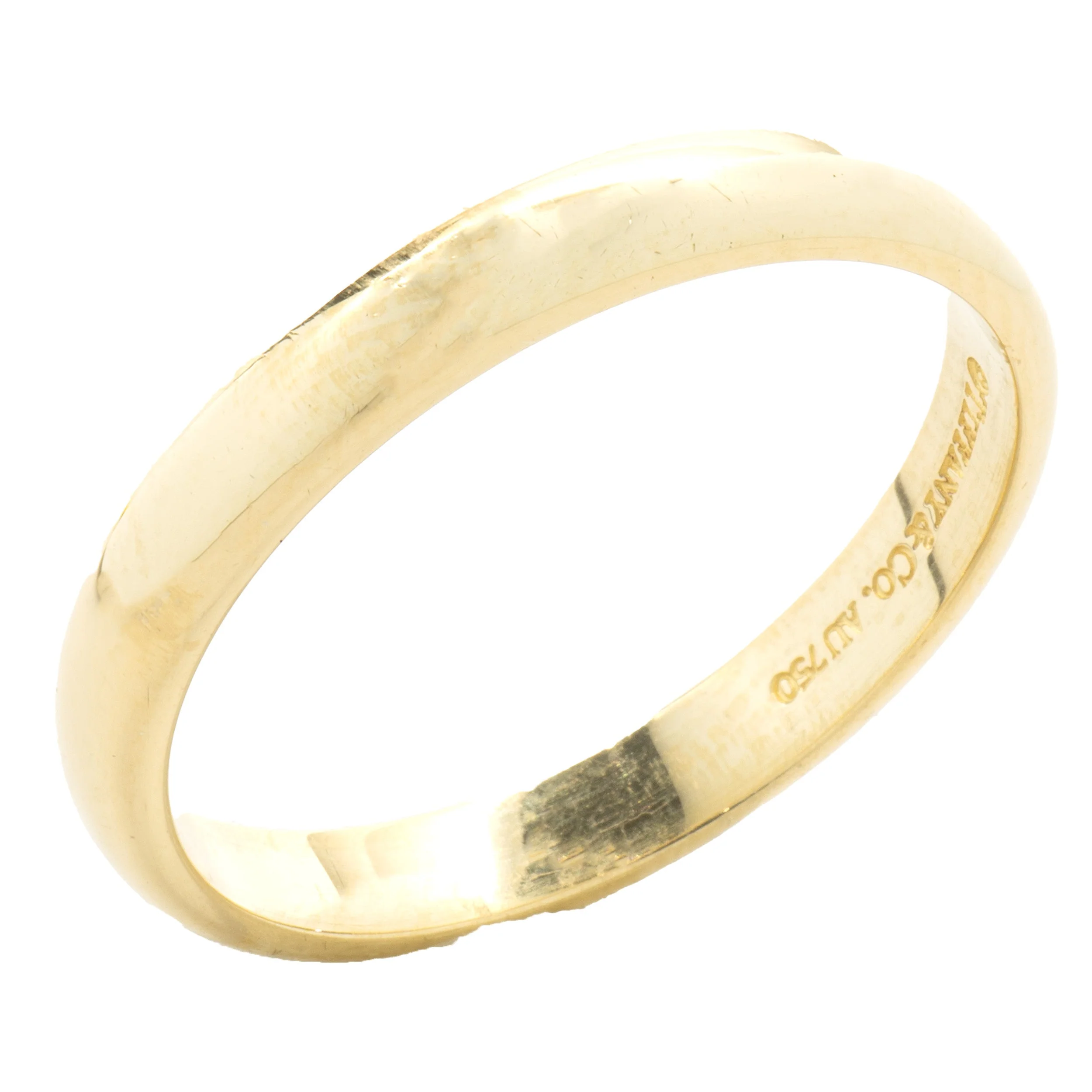 Tiffany & Co. 18 Karat Yellow Gold 3MM Band - Image 3
