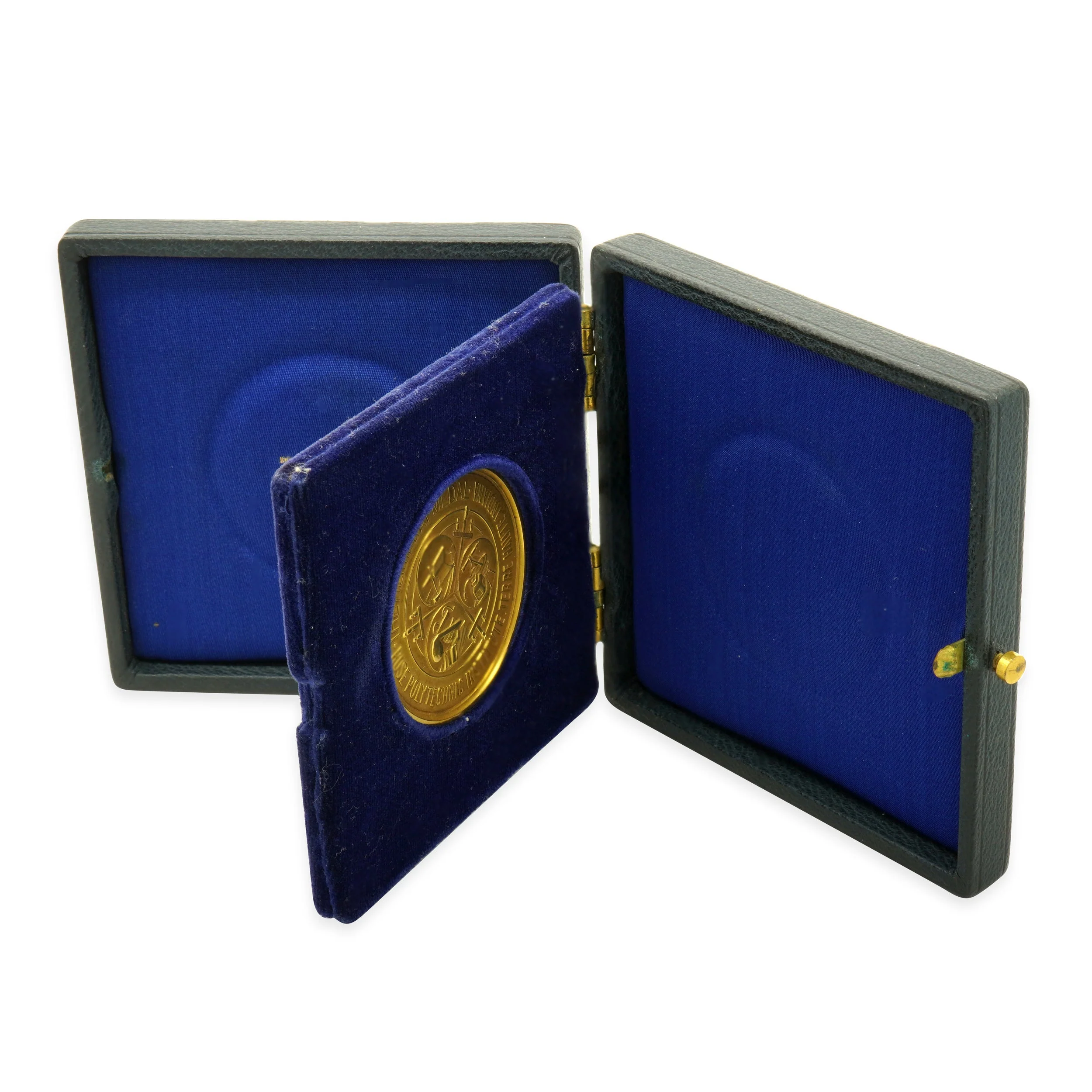 Tiffany & Co. 18 Karat Yellow Gold Heminway Medal Indian 1953 - Image 4