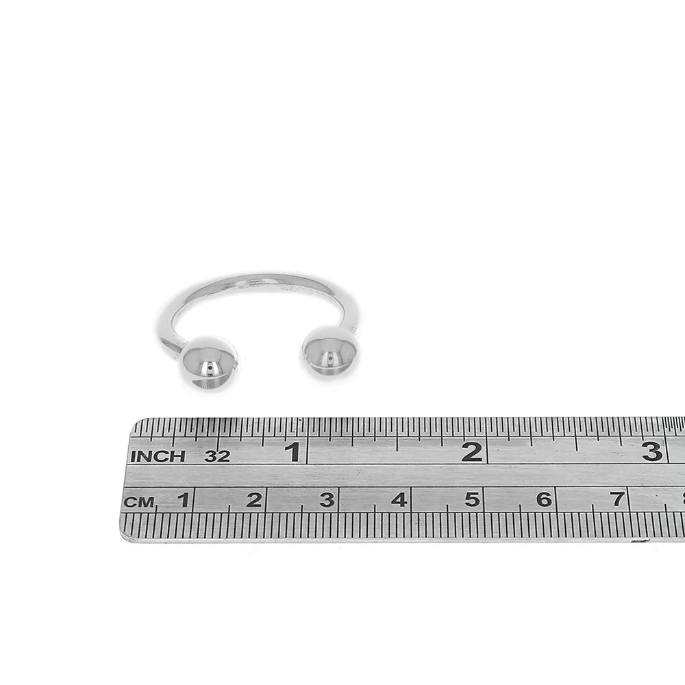 Tiffany & Co. Classic Key Ring in Silver - Image 2