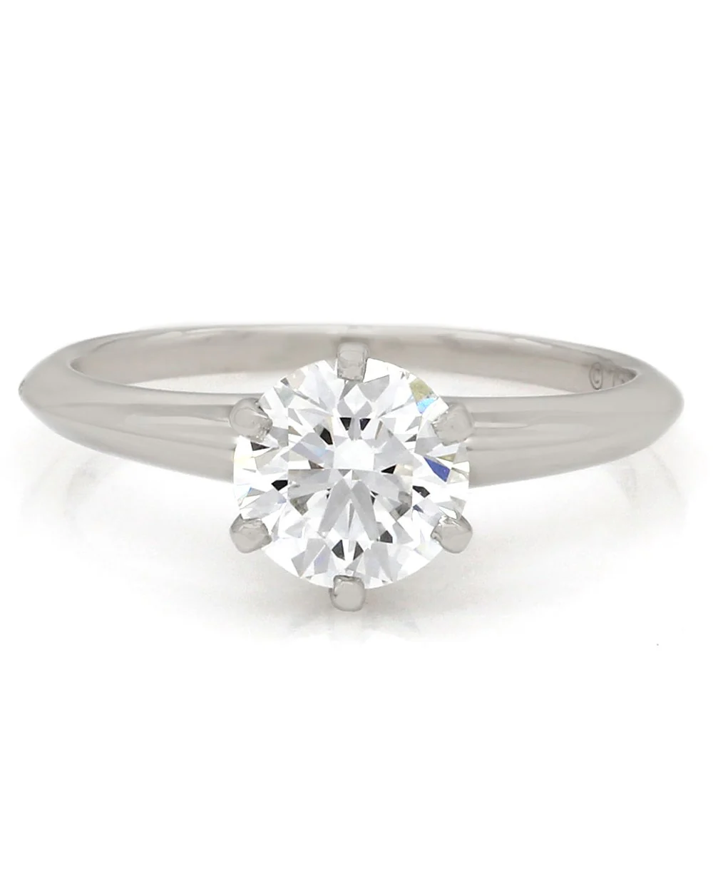 Tiffany & Co Diamond Solitaire in Platinum - Image 2