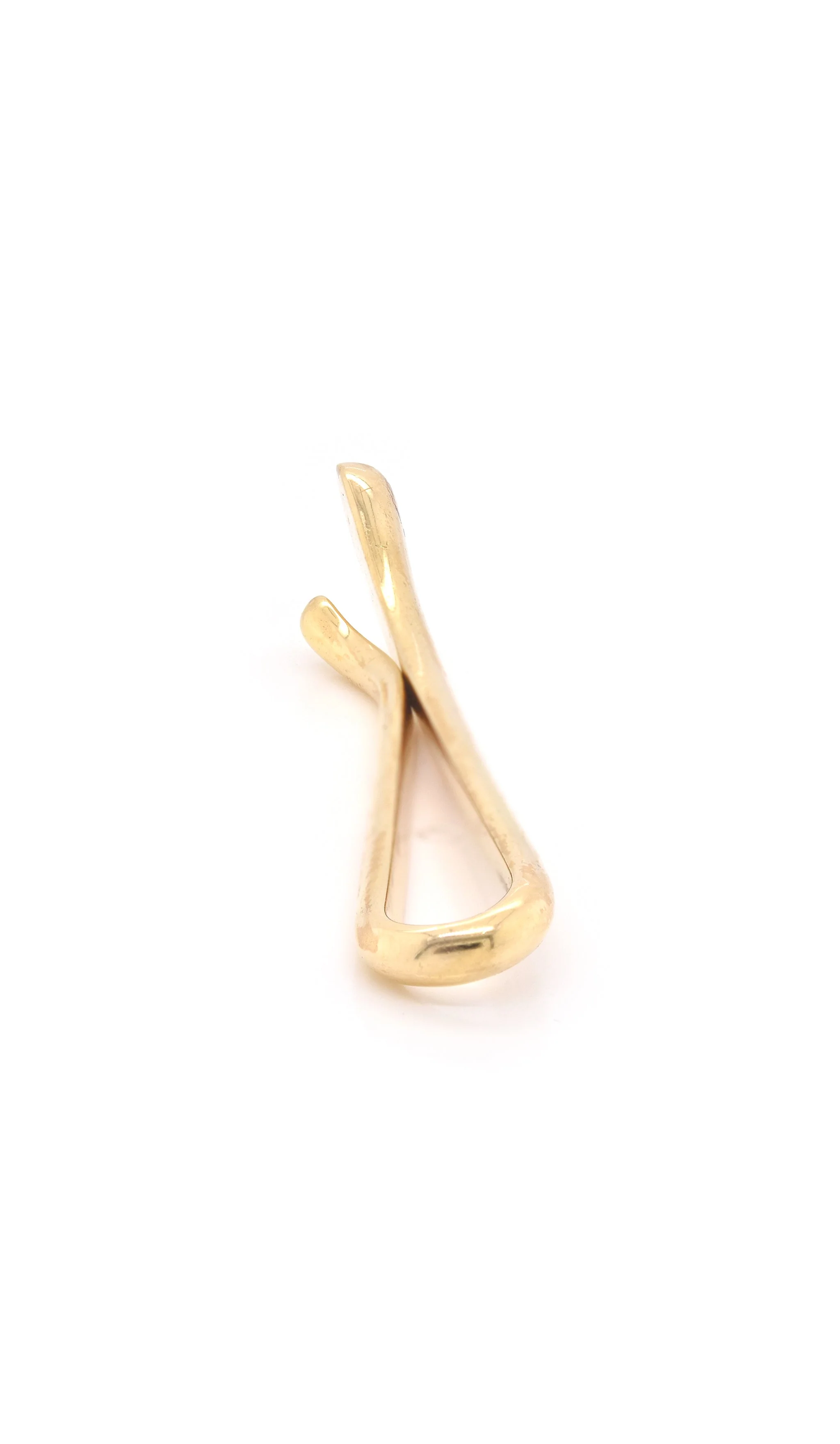 Tiffany & Co. Elsa Peretti 18 Karat Yellow Gold Teardrop Tie Clip - Image 3