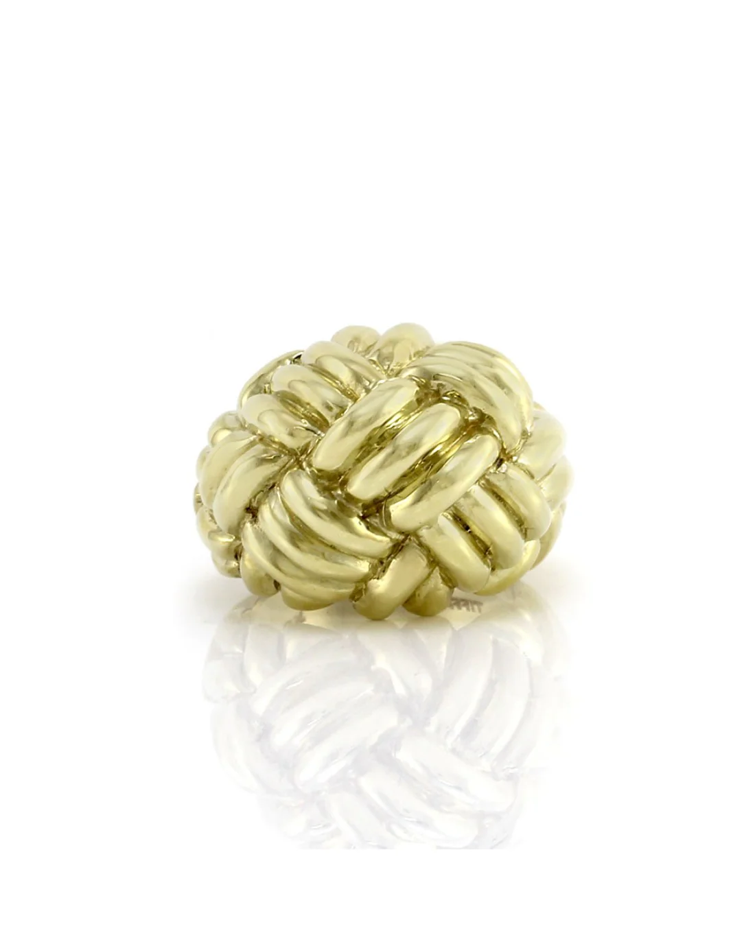 Tiffany & Co Gold Woven Knot Ring - Image 2