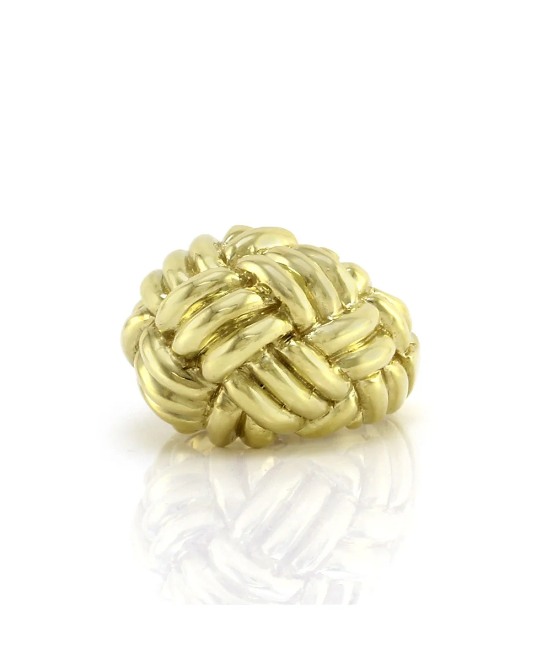 Tiffany & Co Gold Woven Knot Ring - Image 3