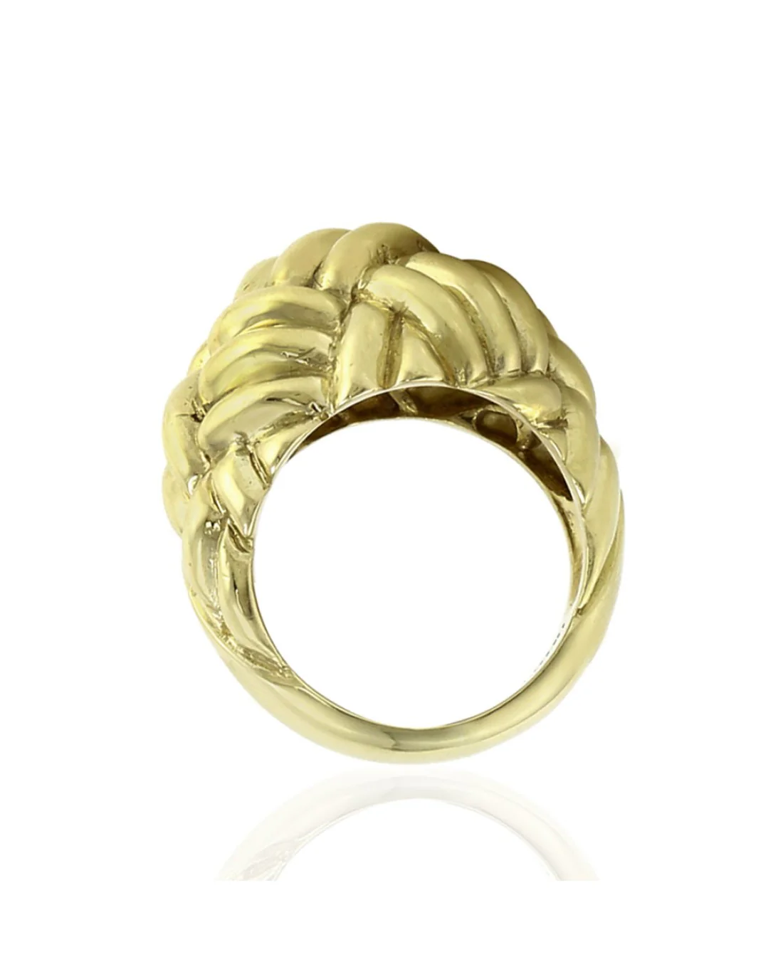 Tiffany & Co Gold Woven Knot Ring - Image 5