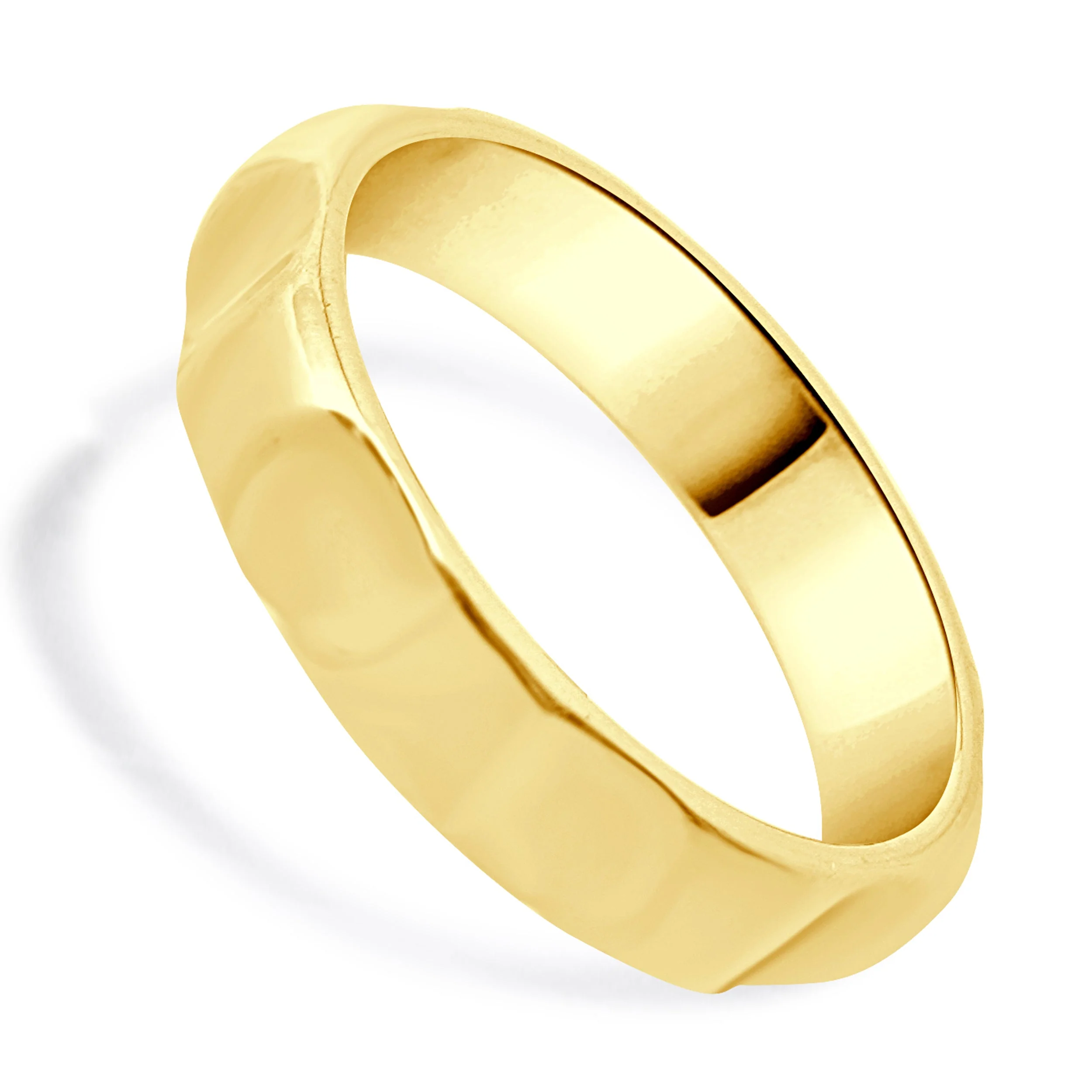 Tiffany & Co. Paloma Picasso 18 Karat Yellow Gold Groove Ring - Image 2