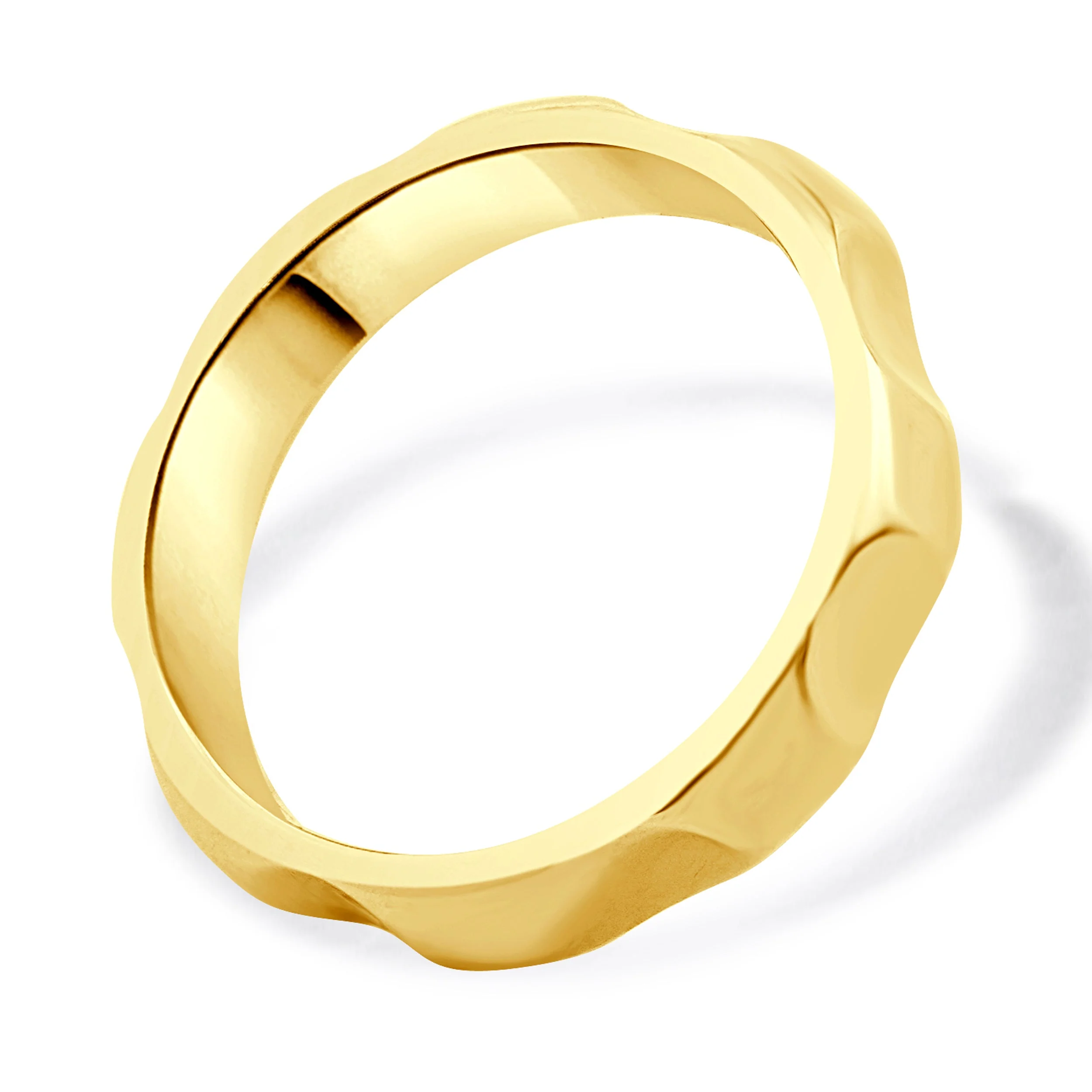 Tiffany & Co. Paloma Picasso 18 Karat Yellow Gold Groove Ring - Image 3