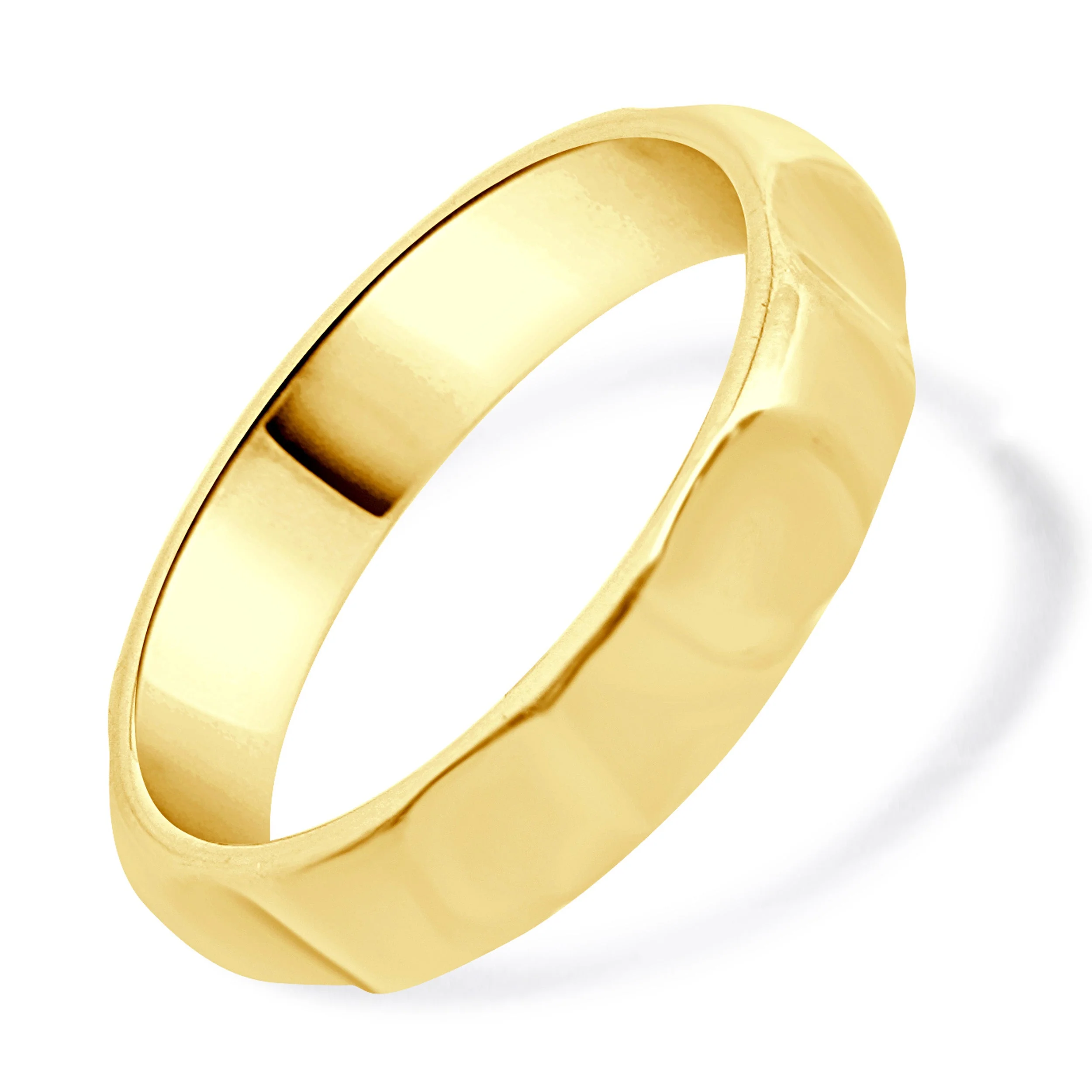 Tiffany & Co. Paloma Picasso 18 Karat Yellow Gold Groove Ring - Image 4