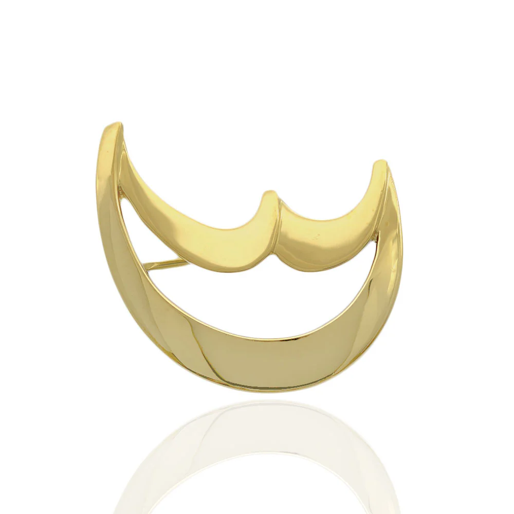 Tiffany & Co. Paloma Picasso Vintage Crescent Moon Brooch