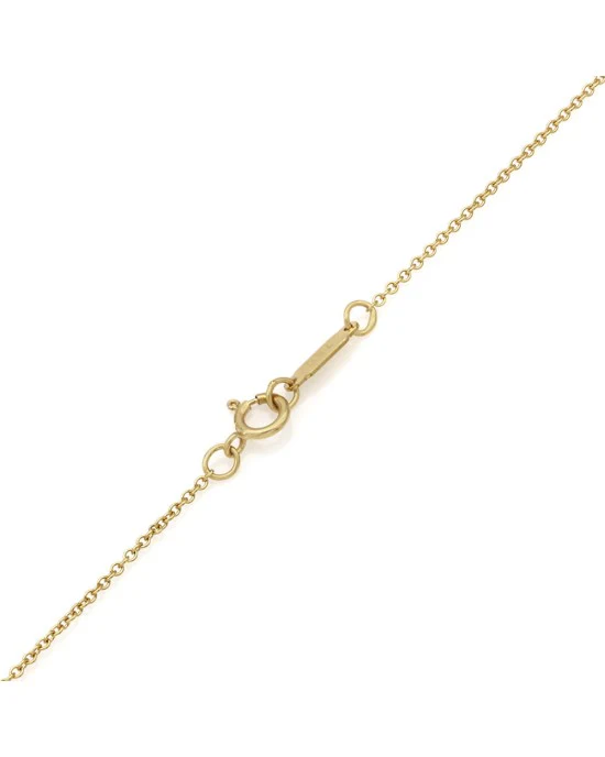 Tiffany & Co. Ribbon Drop On Cable Necklace - Image 2