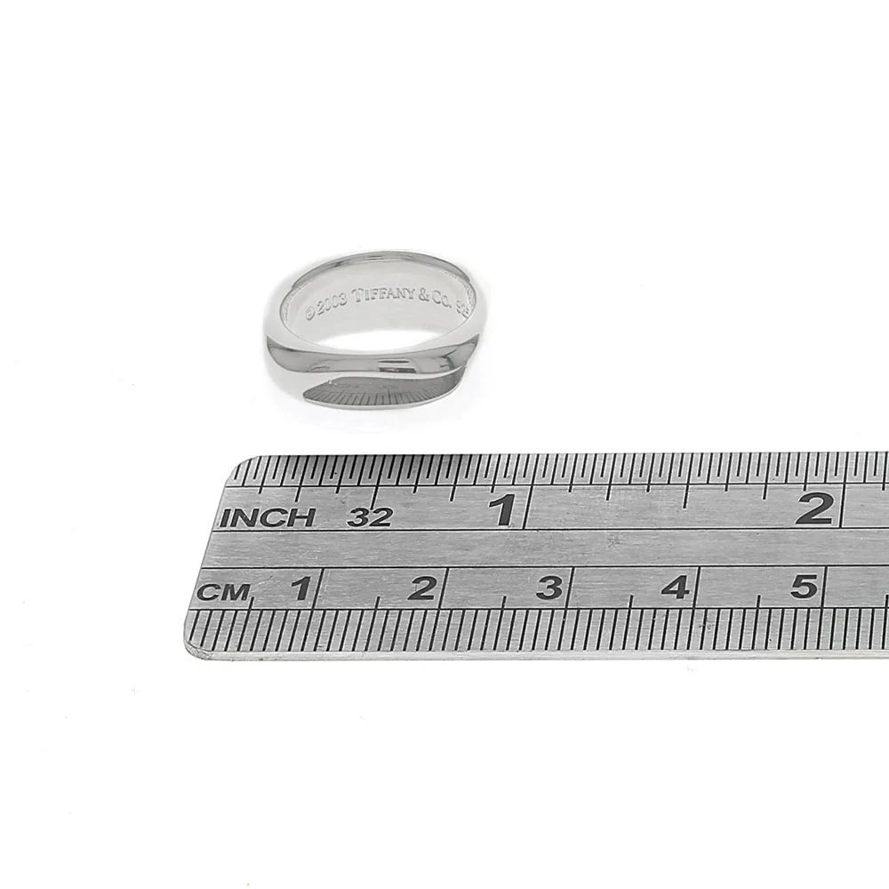 Tiffany & Co. Square Cushion Band in Silver - Image 3