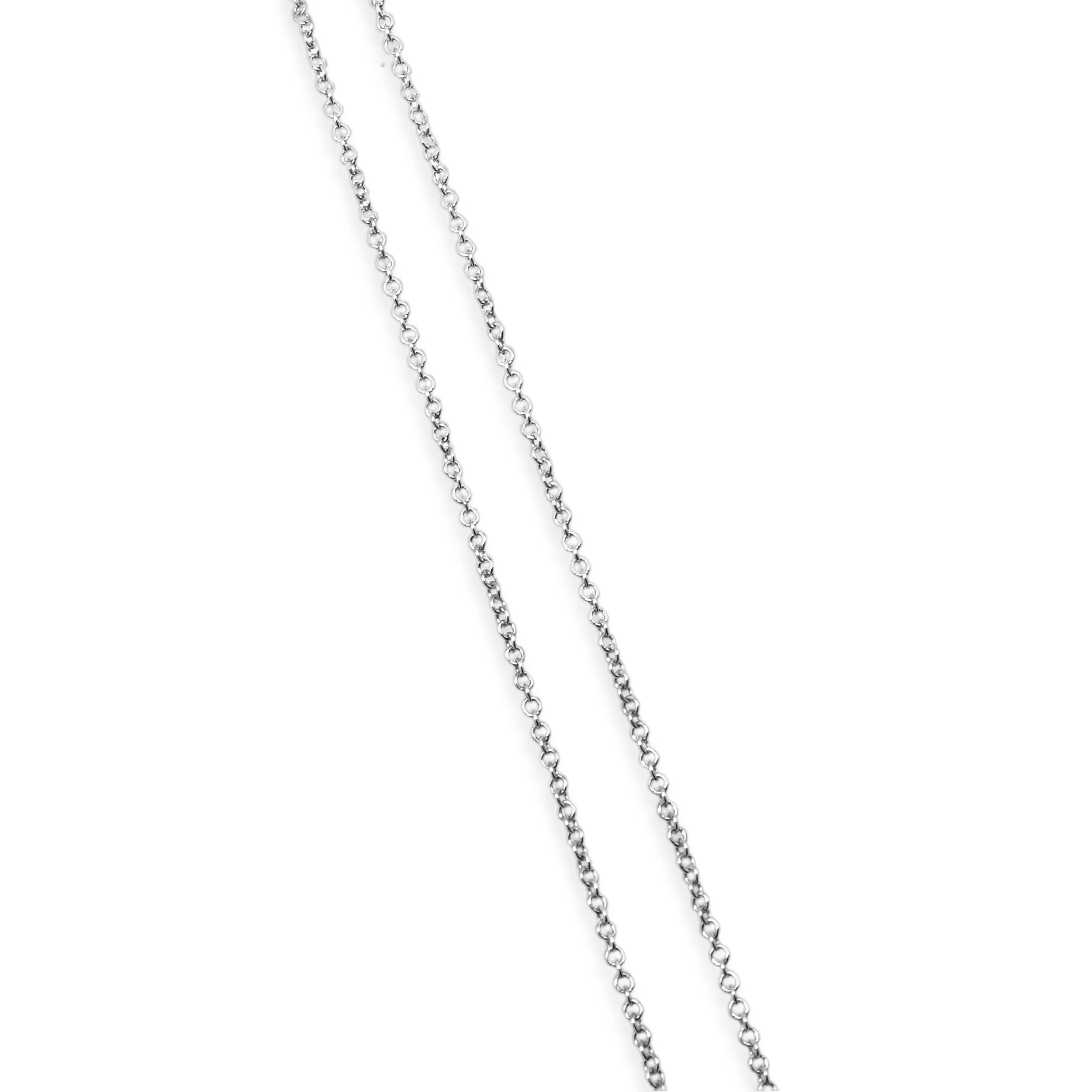 Tiffany & Co. Sterling Silver 1837 Open Circle Necklace - Image 3