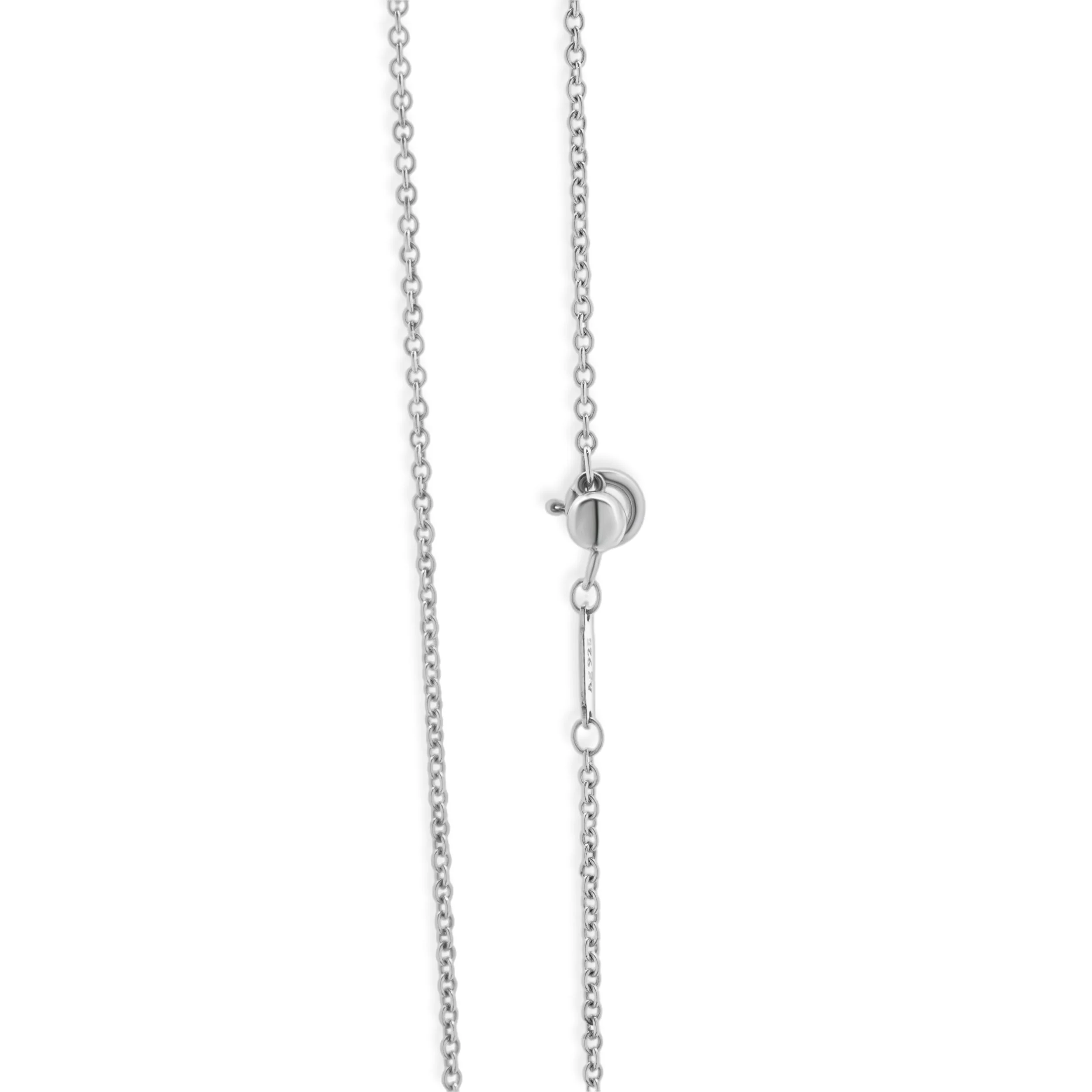 Tiffany & Co. Sterling Silver/18K White Gold Blue Topaz Butterfly Necklace - Image 4
