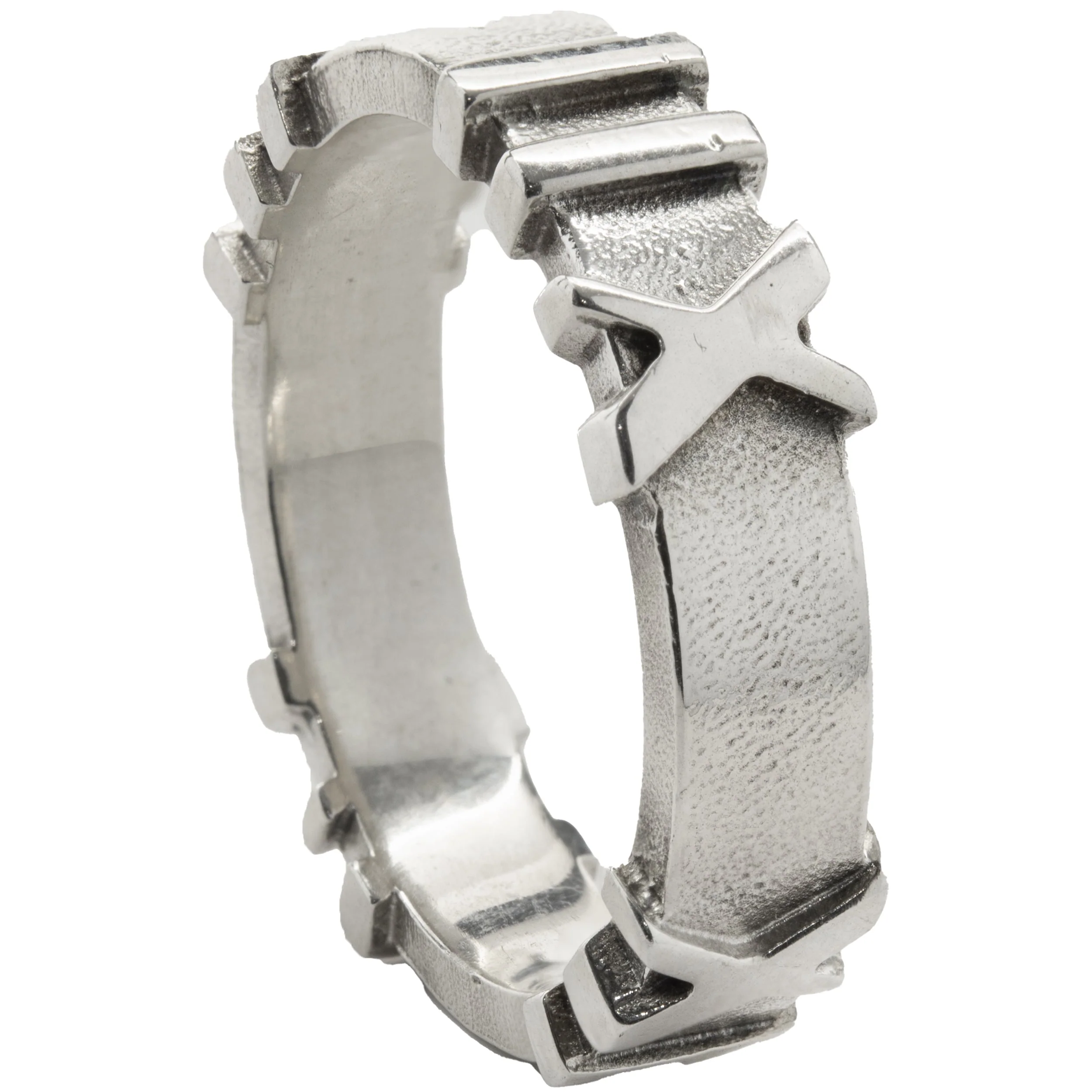 Tiffany & Co. Sterling Silver Atlas Band - Image 2