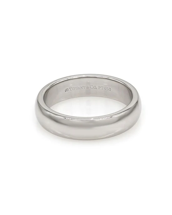 Tiffany & Co. Wedding Band in Platinum SZ 5.25 - Image 2