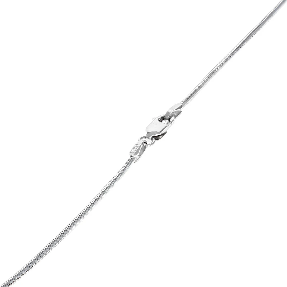 Topaz, Opal, and Diamond Drop Necklace in White Gold - Image 2