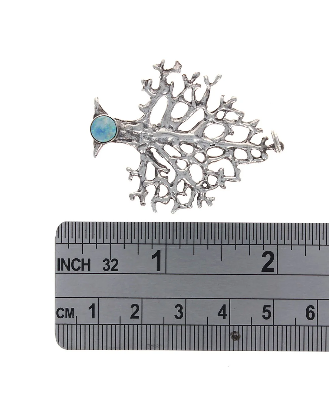 Tree of Life Pendant with Opal Accent - Image 3