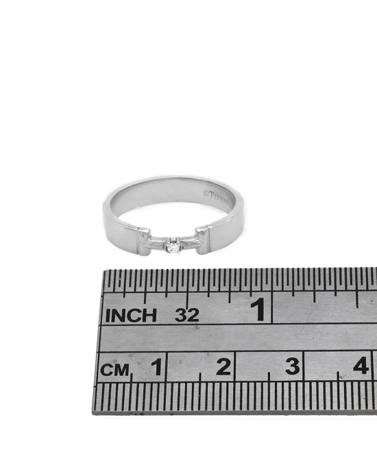 True Diamond Link Ring in White Gold - Image 3