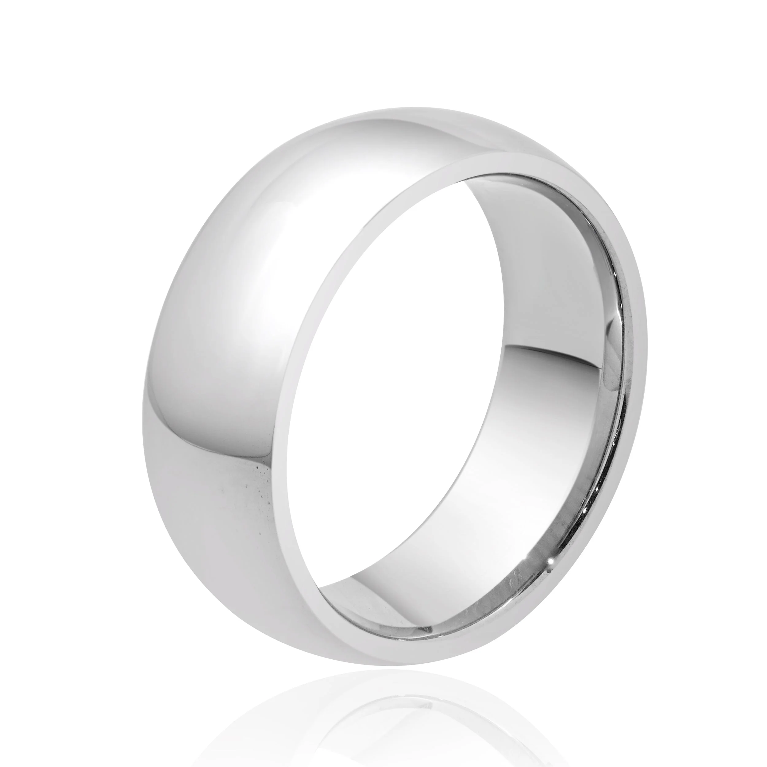 Tungsten Carbide 8MM Comfort Fit Band - Image 2
