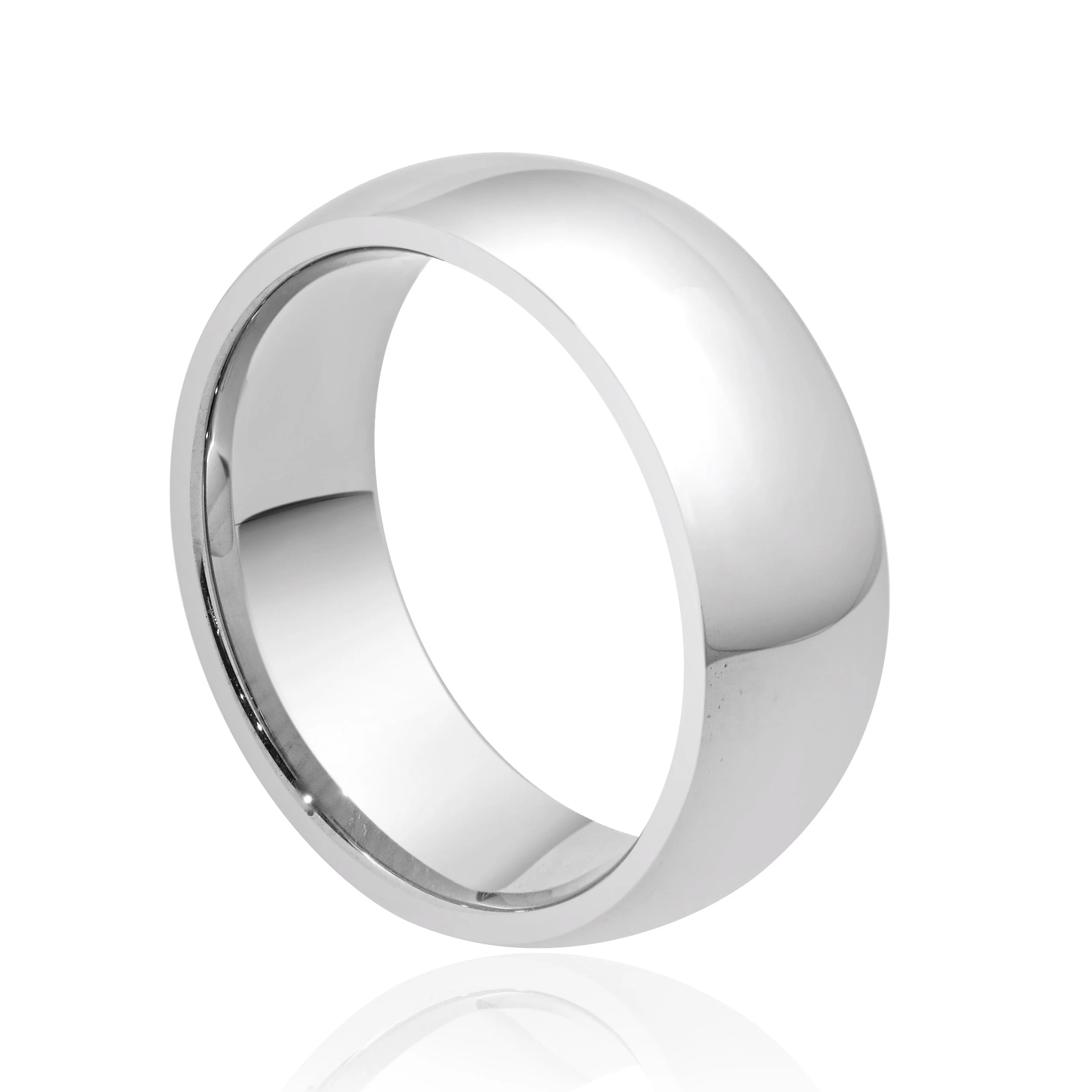 Tungsten Carbide 8MM Comfort Fit Band - Image 4