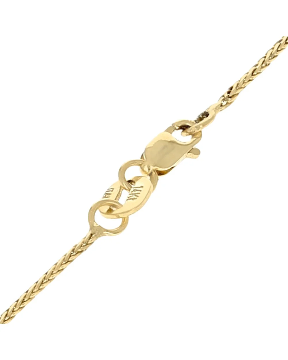 White South Sea Pearl Fluted Fan Motif Necklace in Yellow Gold - Image 2