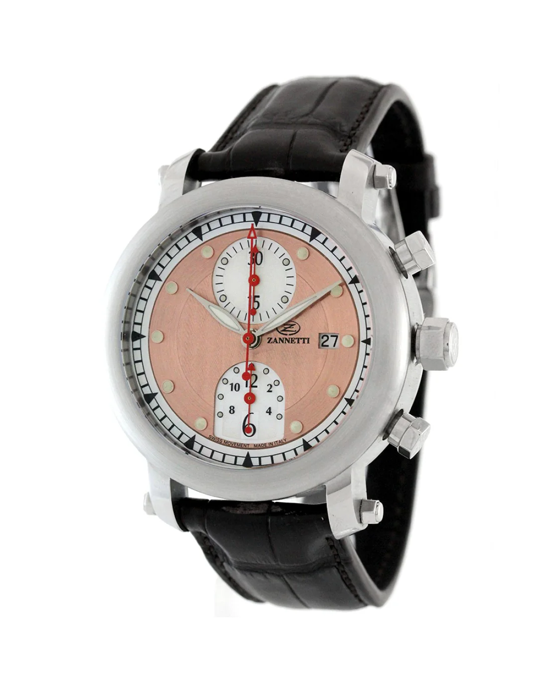 Zannetti Gladiator Chronograph Bronze Dial 44mm Stainless Steel GIM.C1S.-WP.1.A - Image 2