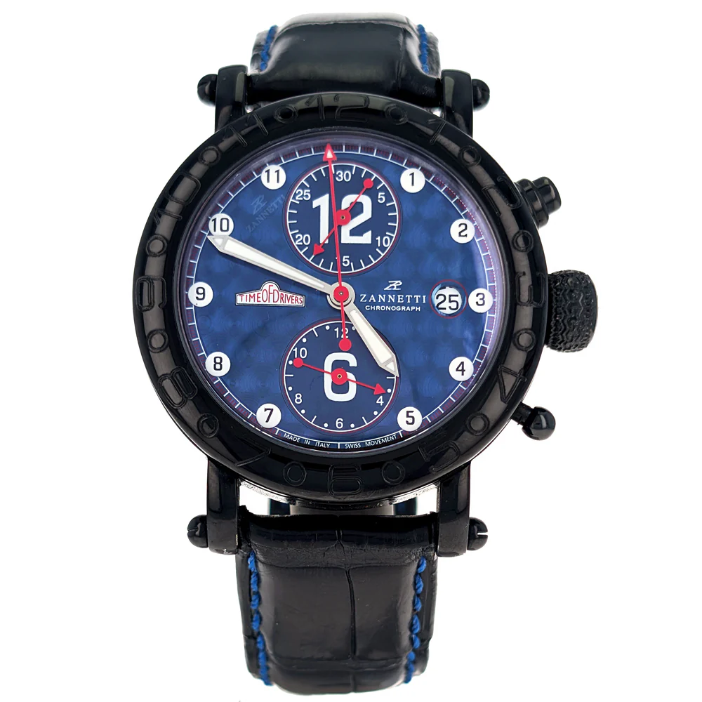Zannetti Time of Drivers 40mm Chronograph Racing Edition TRA.C1SN-B.A