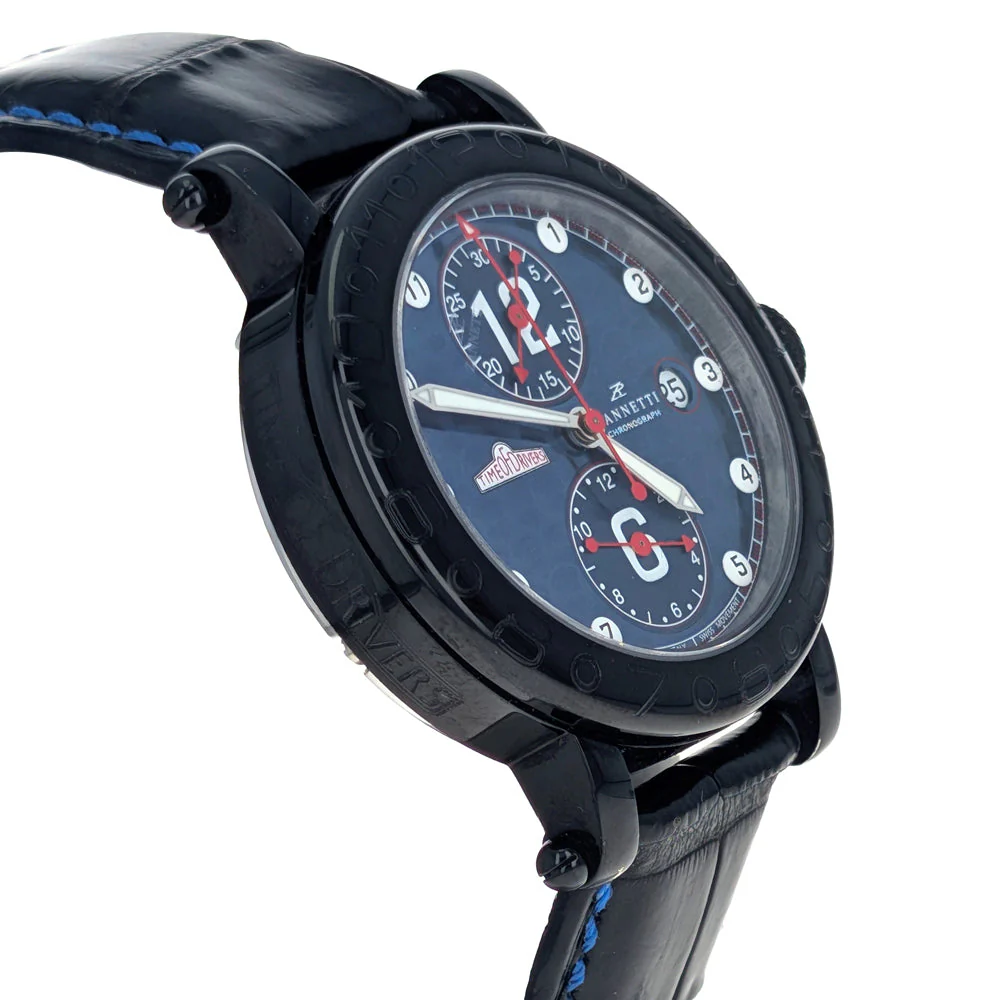 Zannetti Time of Drivers 40mm Chronograph Racing Edition TRA.C1SN-B.A - Image 2